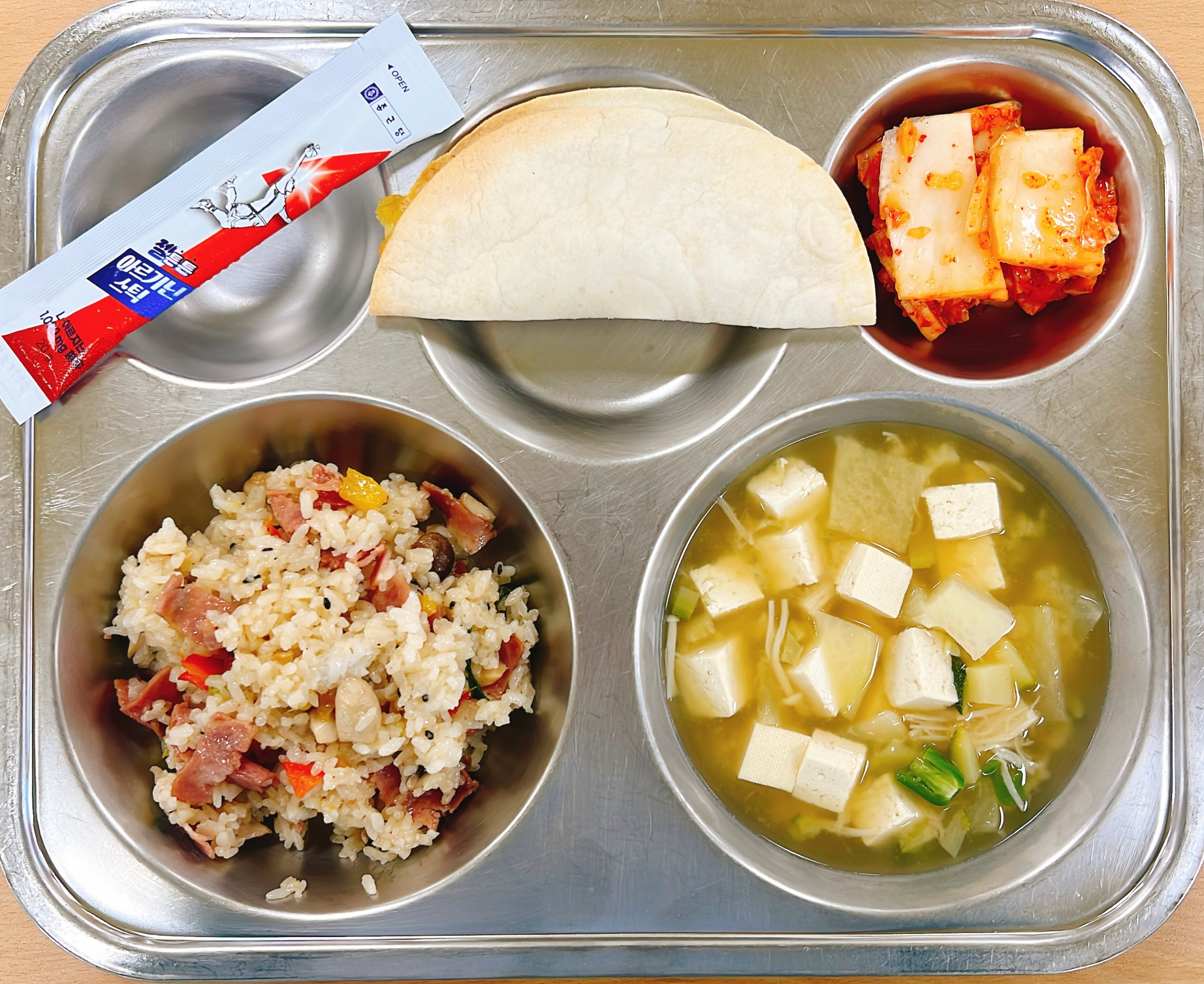 조식 식단 이미지