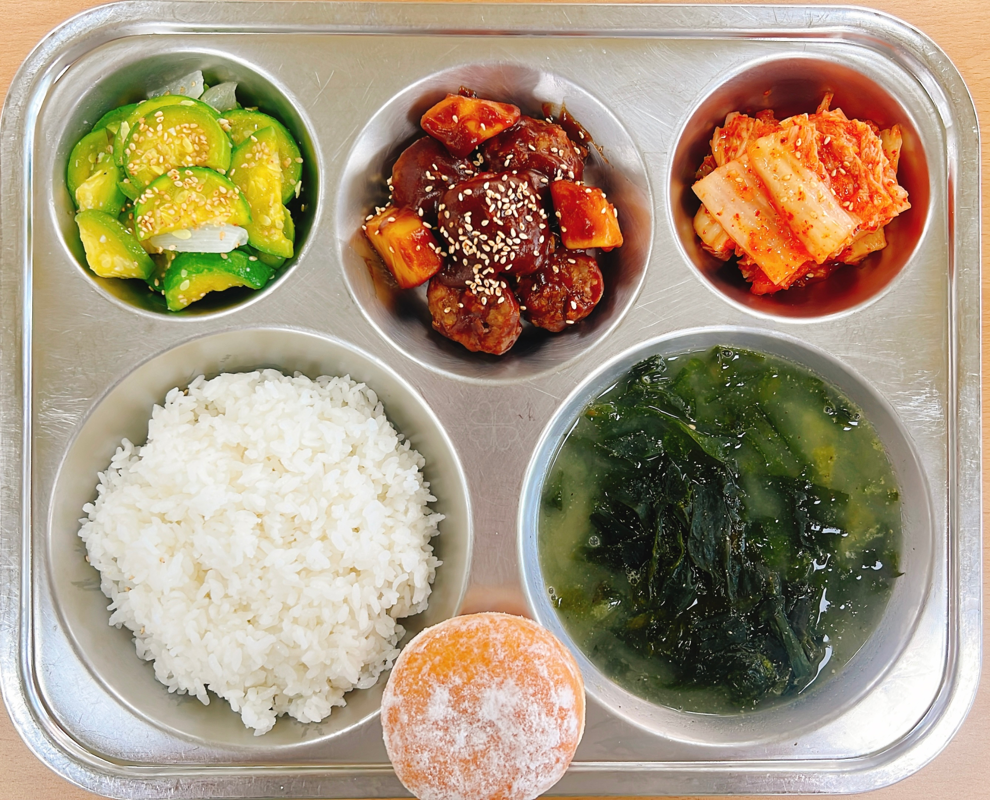 조식 식단 이미지